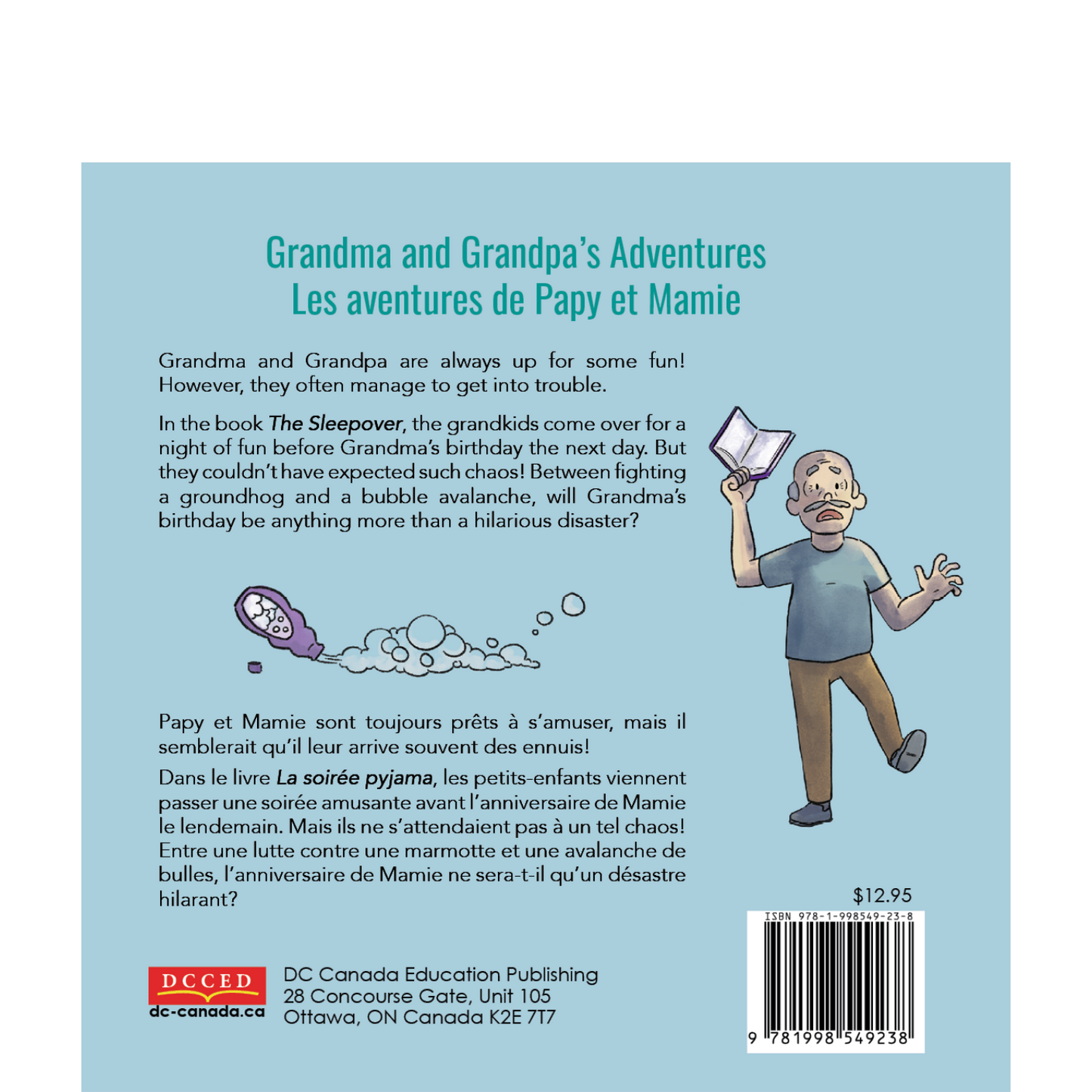 Grandma and Grandpa’s Adventures – The Sleepover / Les aventures de Papy et Mamie – La soirée pyjama