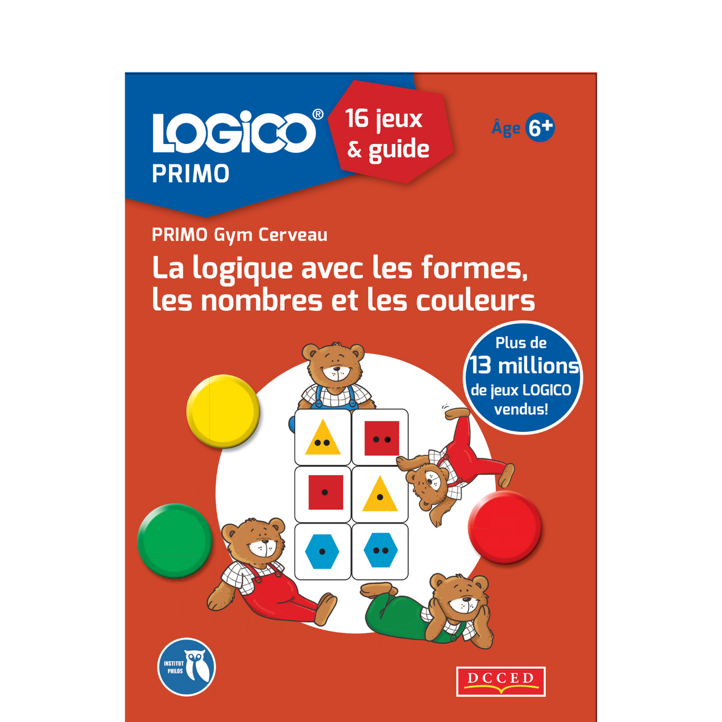 LOGICO Le jeu d'apprentissage - PRIMO Card Pack – La logique avec les formes, les nombres et les couleurs