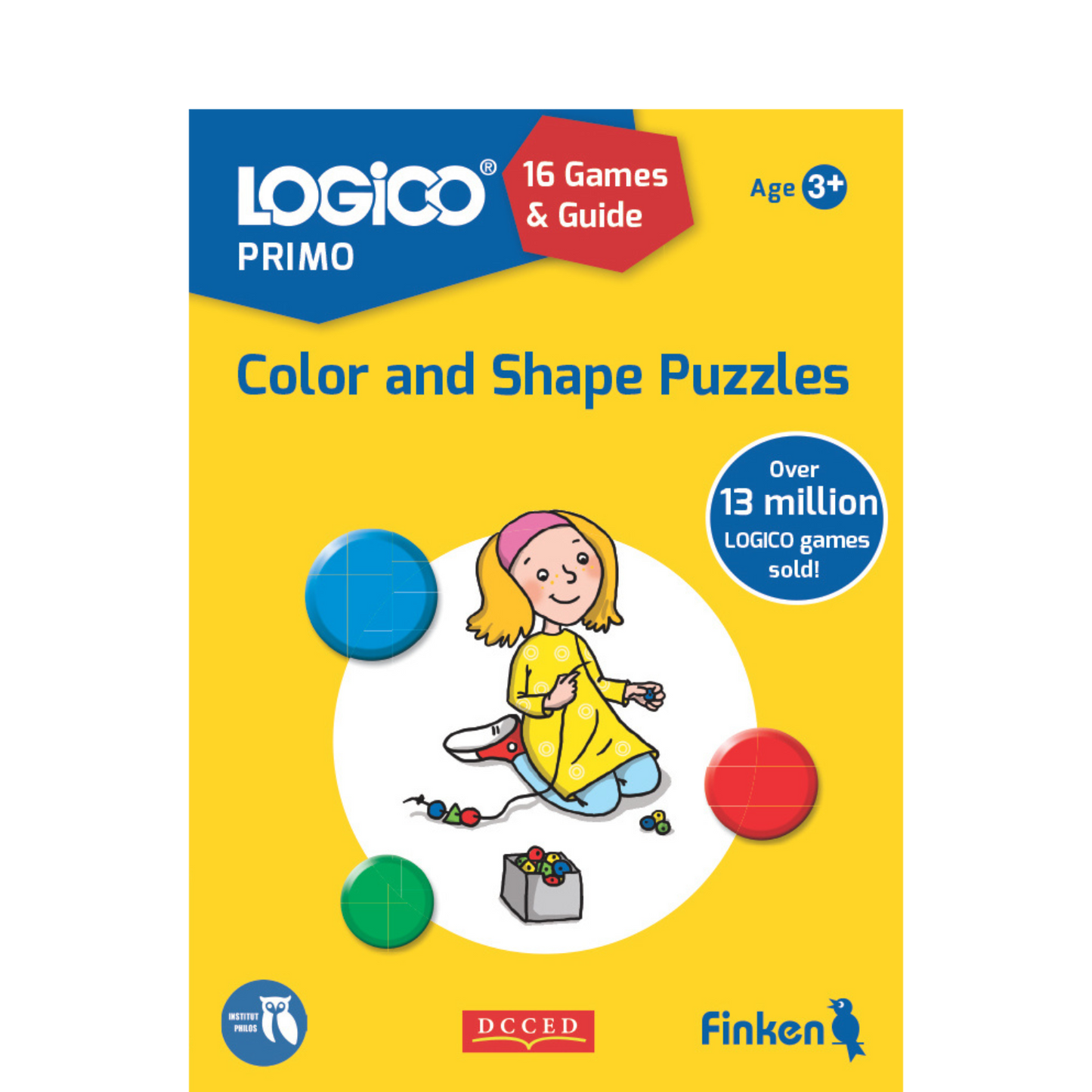 LOGICO The Learning Game - PRIMO Card Pack – Color and Shape Puzzles