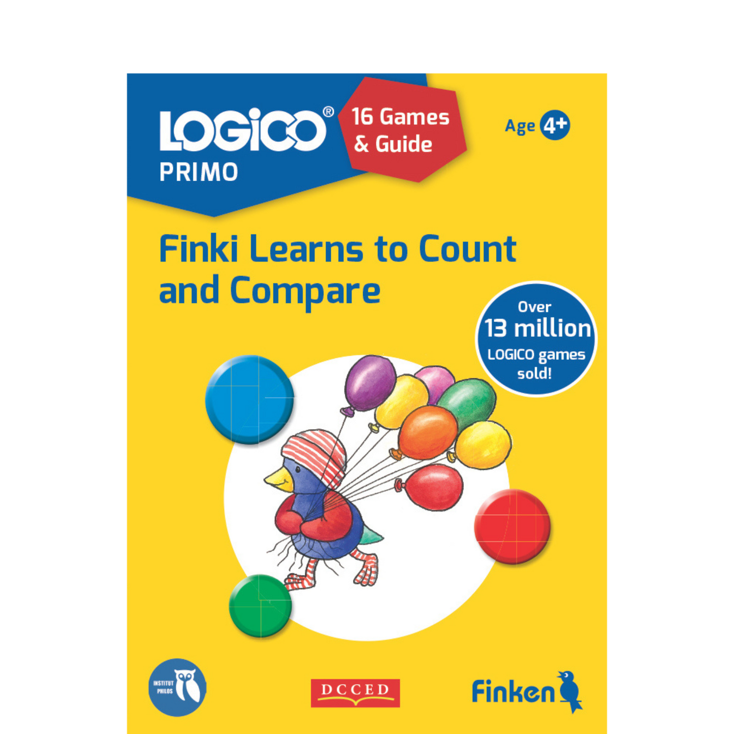 LOGICO The Learning Game - PRIMO Card Pack – Finki Learns to Count and Compare