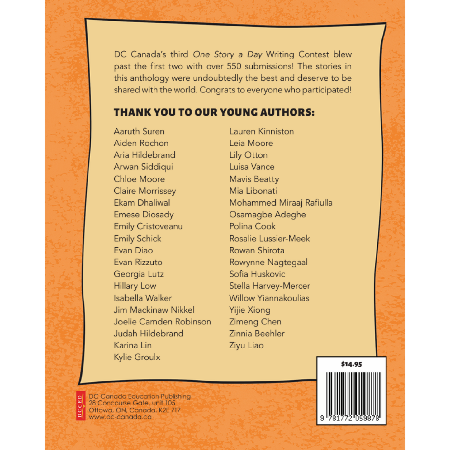 One Story a Day by Kids for Kids 2024