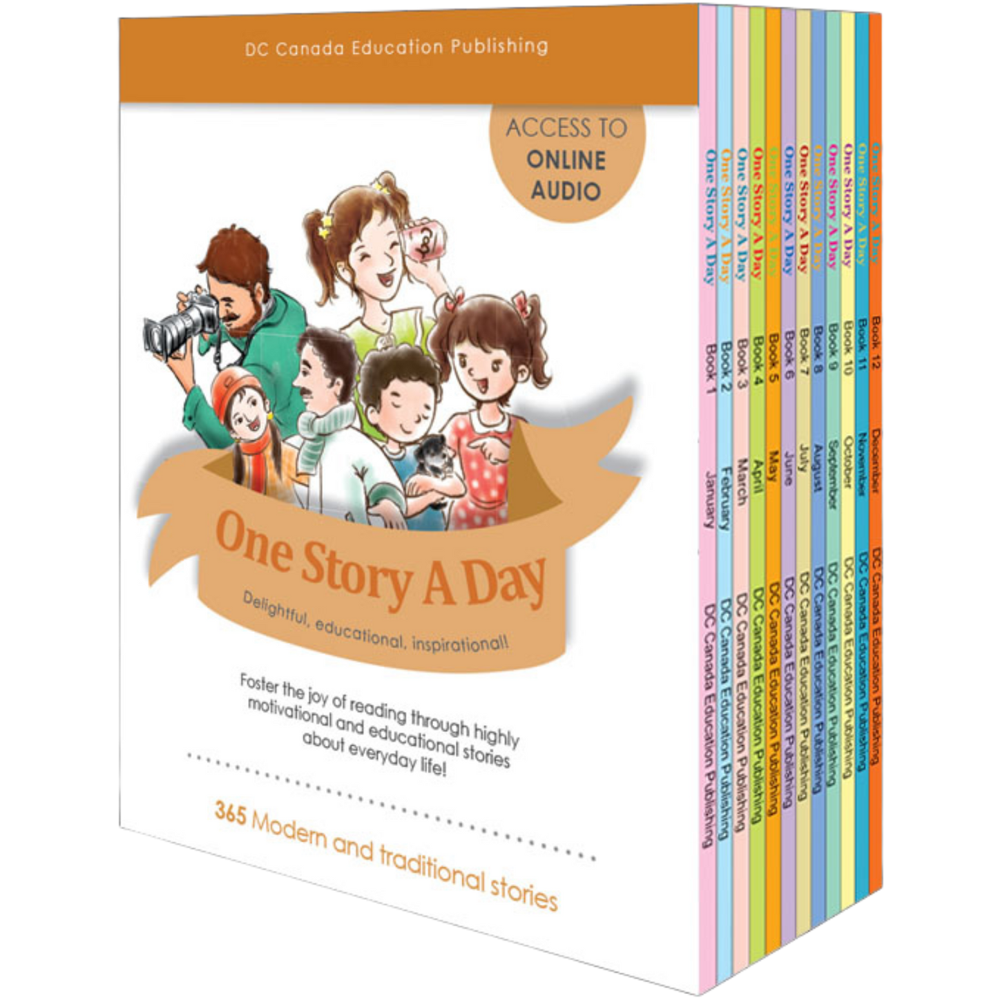 One Story a Day Intermediate - Book 1 for January