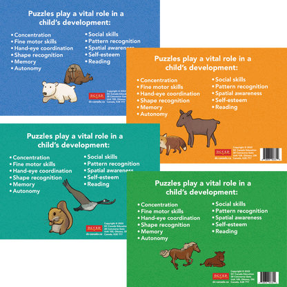 Hide & Seek 4 Puzzles (set)