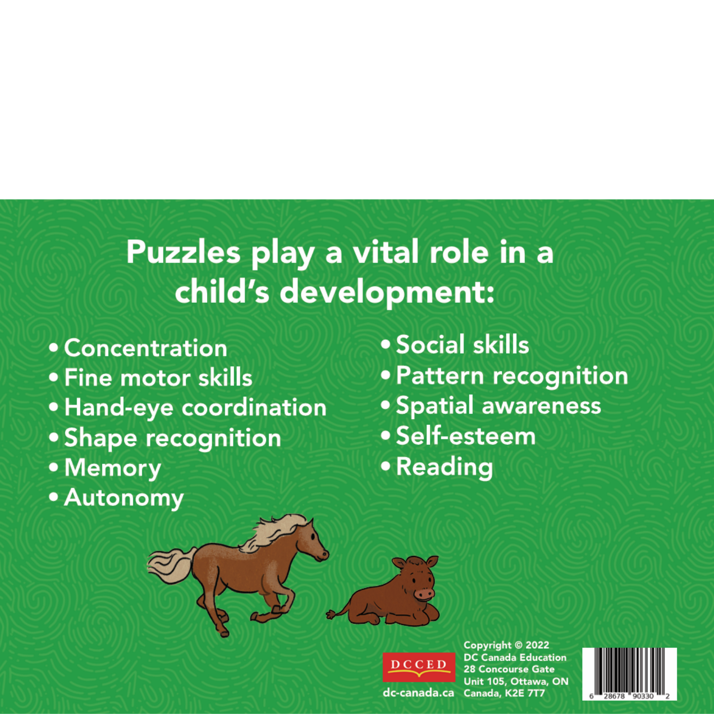 Hide & Seek Cow/Pony Puzzle (200 pieces)