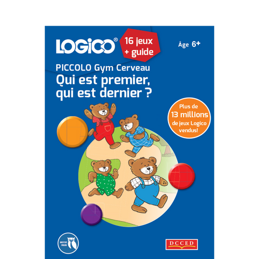 LOGICO Le jeu d'apprentissage - PICCOLO Card Pack – Qui est premier, qui est dernier?
