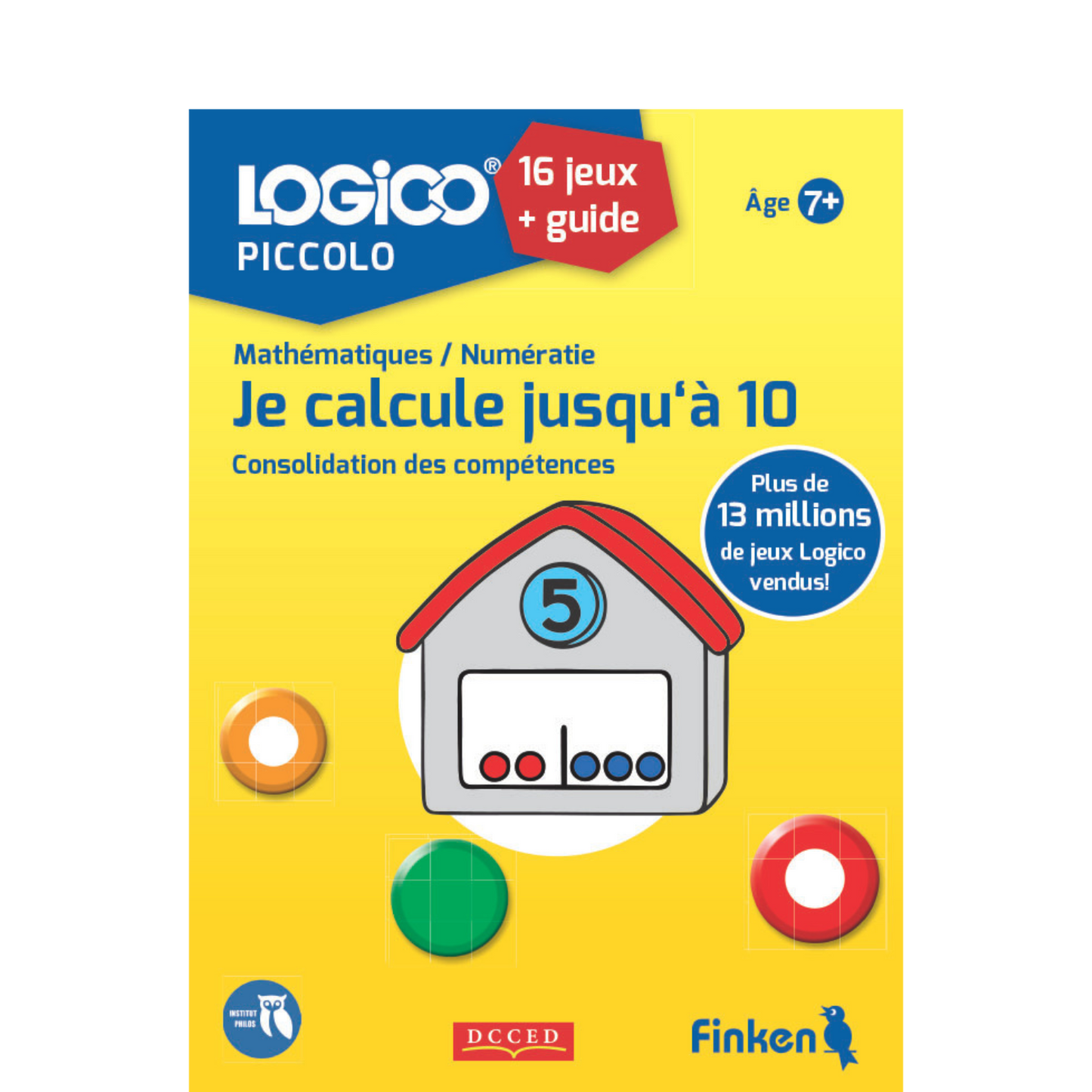 LOGICO Le jeu d'apprentissage - PICCOLO Card Pack – Je calcule jusqu’à 10