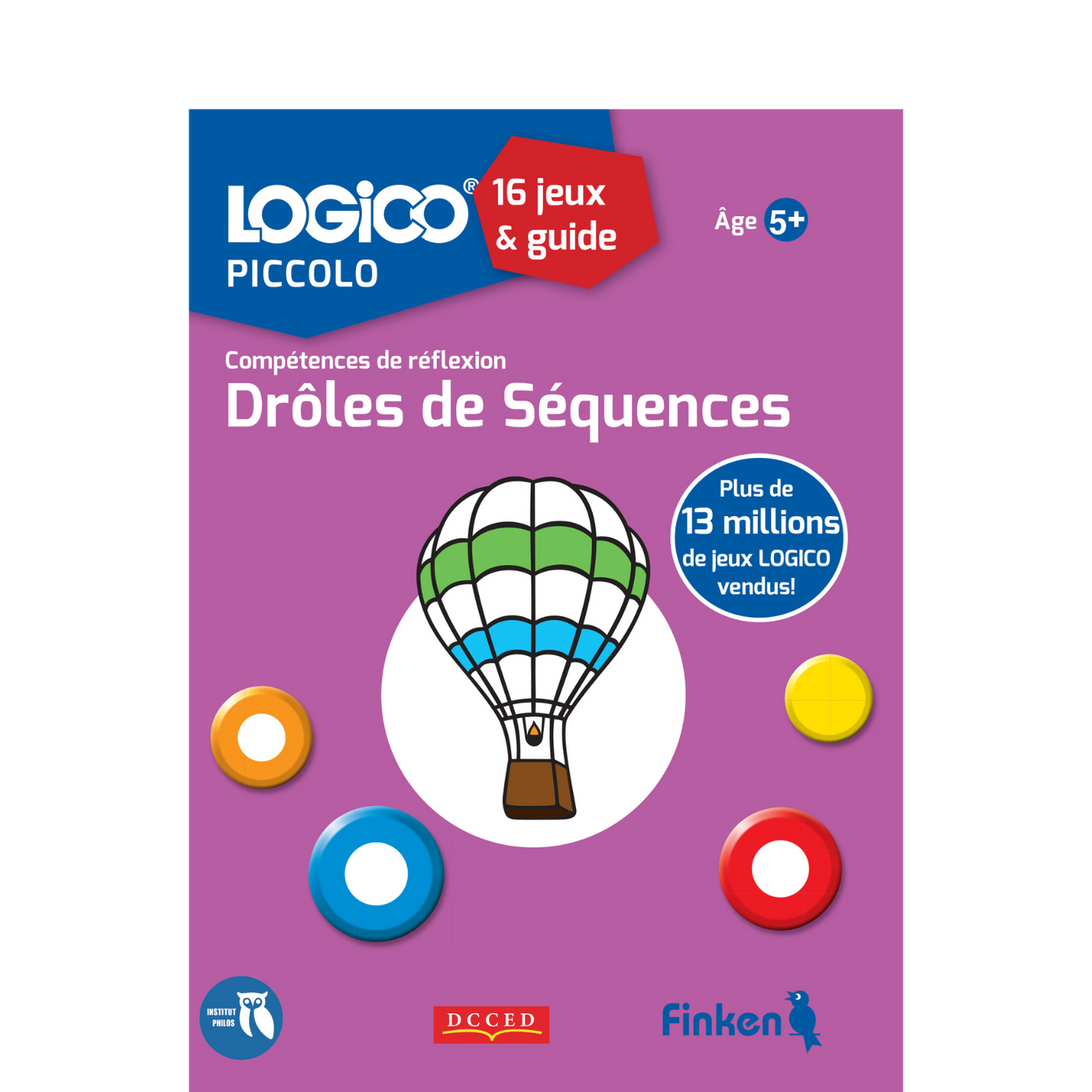 LOGICO Le jeu d'apprentissage - PICCOLO Card Pack – Drôles de Séquences