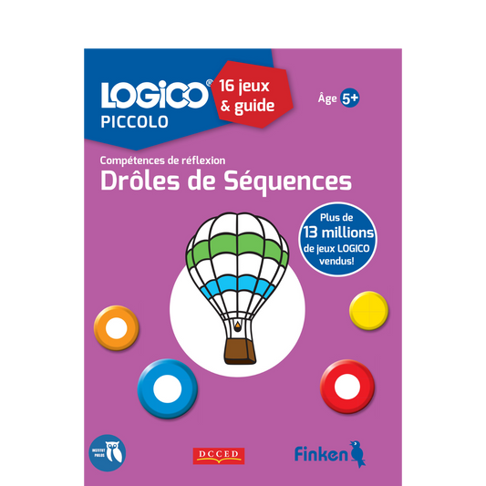 LOGICO Le jeu d'apprentissage - PICCOLO Card Pack – Drôles de Séquences