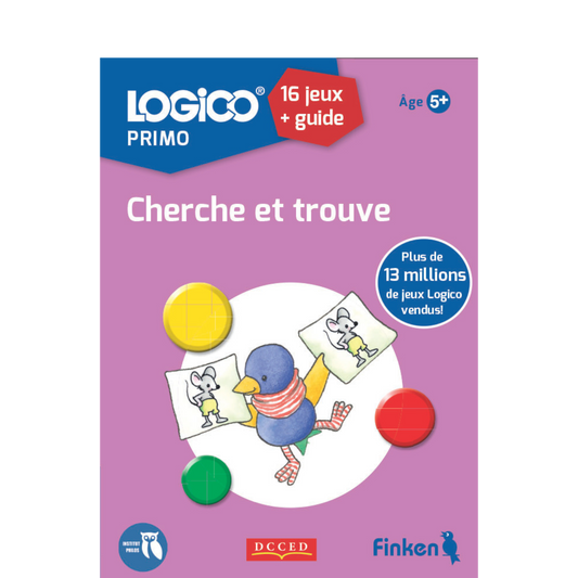 LOGICO Le jeu d'apprentissage - PRIMO Card Pack – Cherche et trouve
