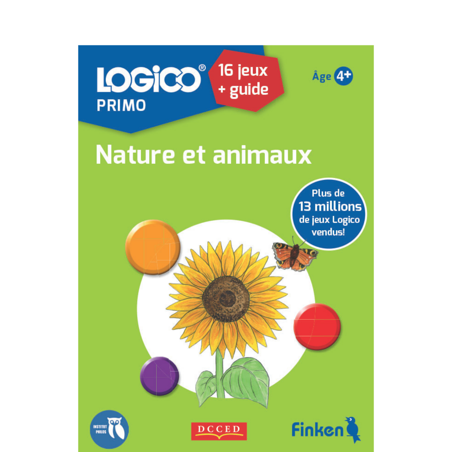 LOGICO Le jeu d'apprentissage - PRIMO Card Pack – Nature et animaux
