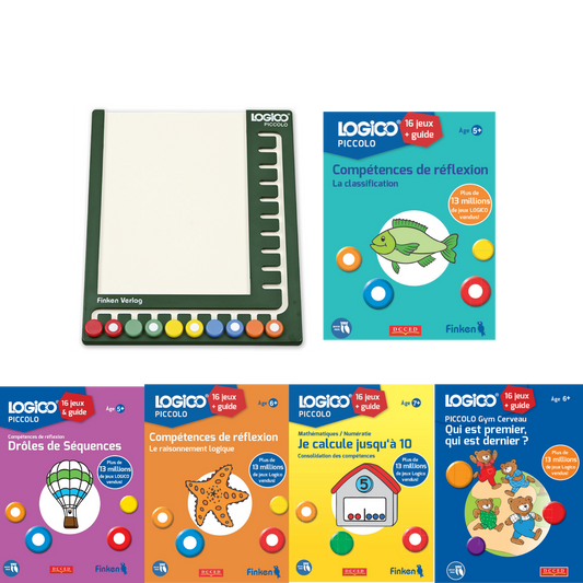 LOGICO Le jeu d'apprentissage - Piccolo Full Set (Pack C1)