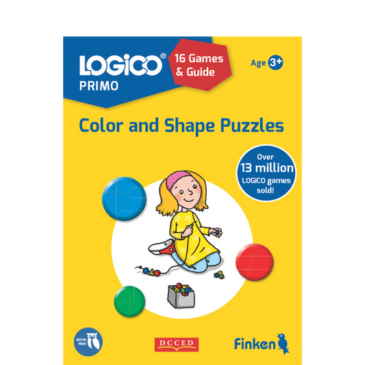 LOGICO The Learning Game - PRIMO Card Pack – Color and Shape Puzzles
