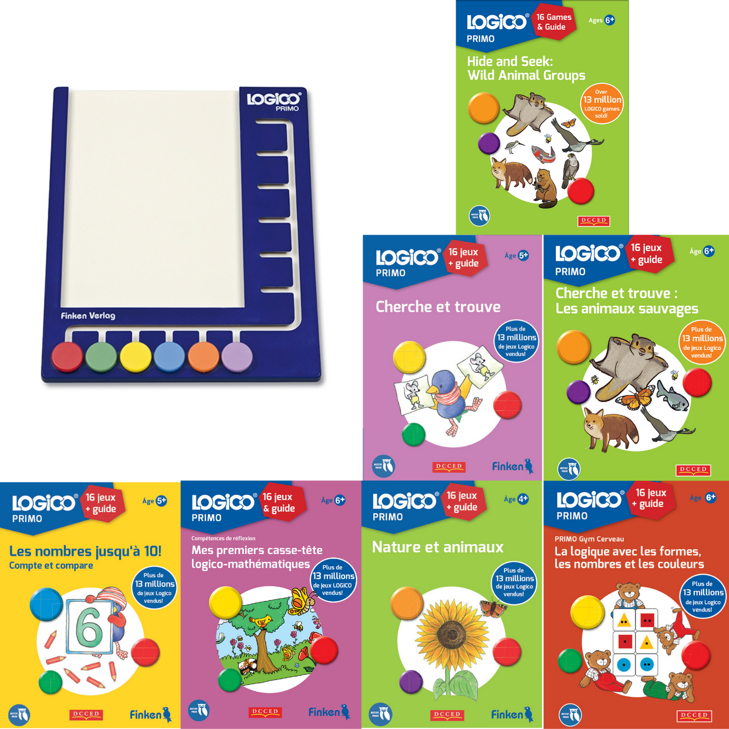 LOGICO Le jeu d'apprentissage - Primo Full Set (Pack A1)