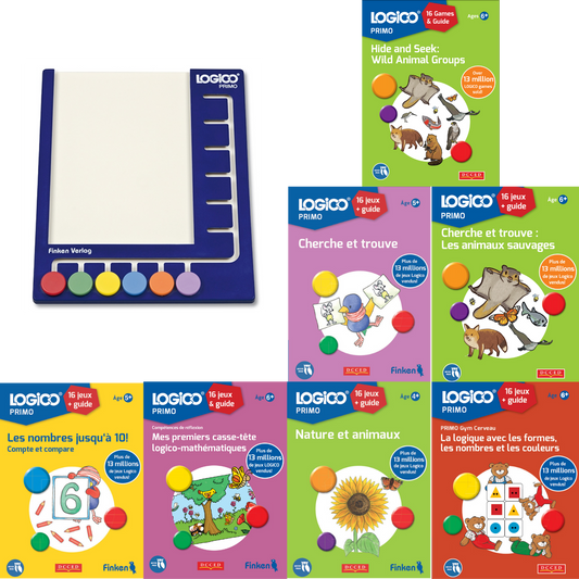 LOGICO Le jeu d'apprentissage - Primo Full Set (Pack A1)
