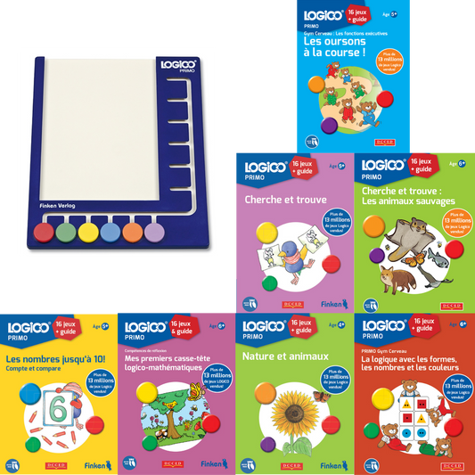 LOGICO Le jeu d'apprentissage - Primo Full Set (Pack A1)