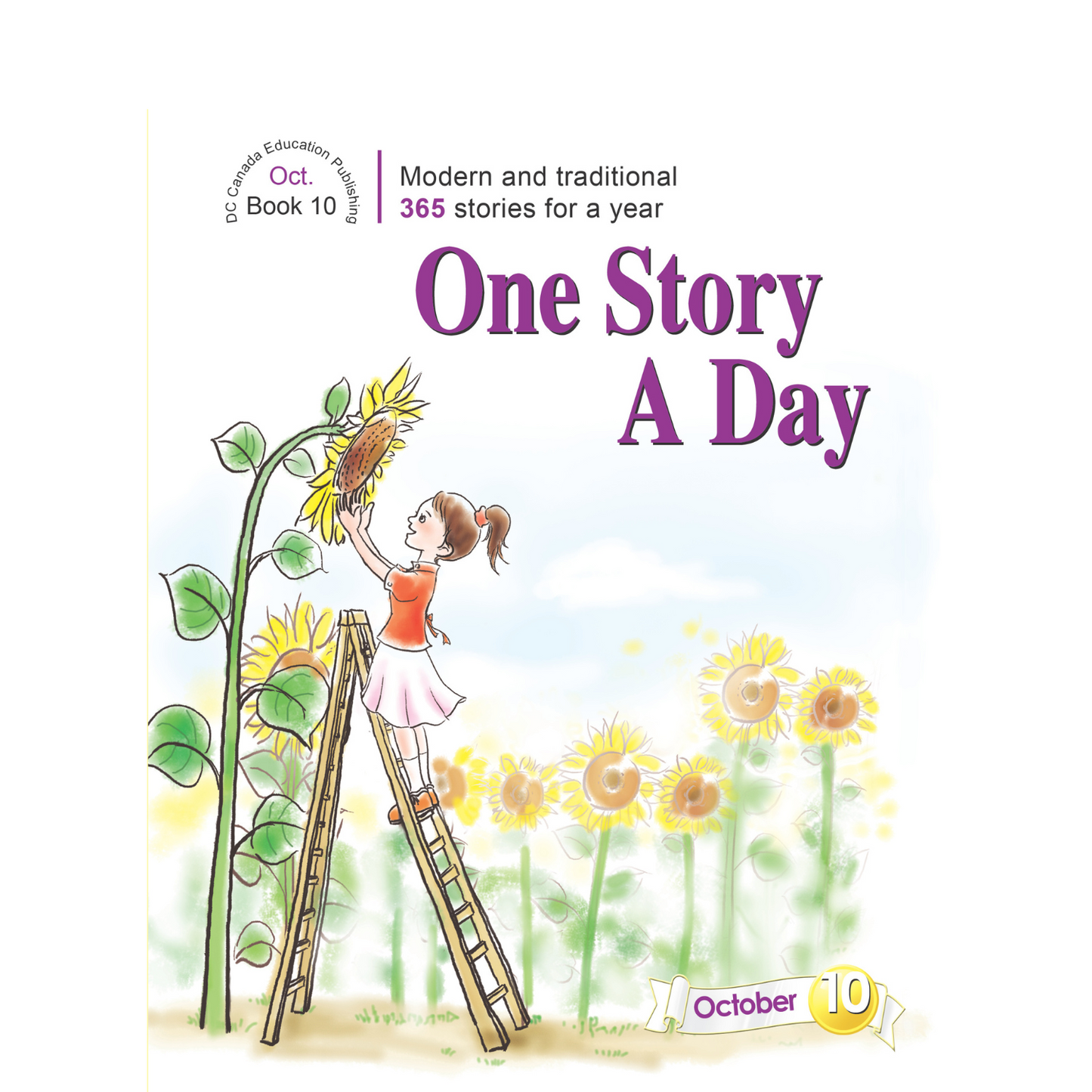 One Story a Day Intermediate - Book 10 for October