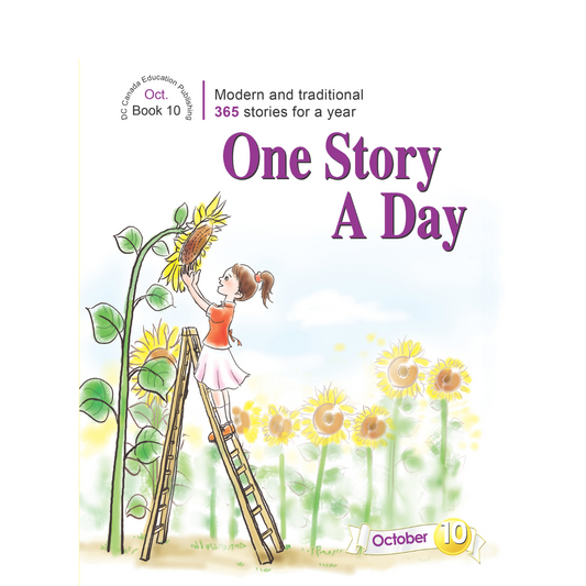 One Story a Day Intermediate - Book 10 for October