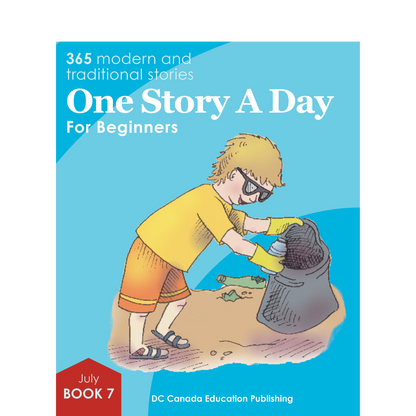 One Story a Day for Beginners - Book 7 for July