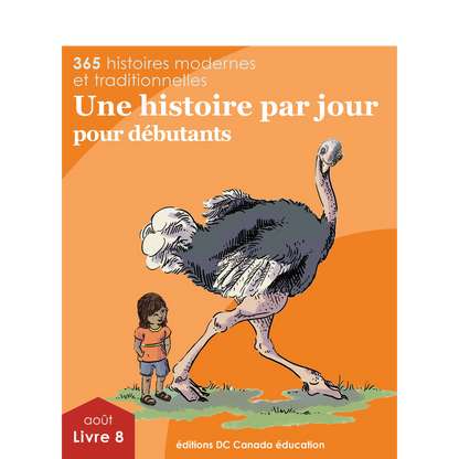 Une histoire par jour pour débutants - Livre 8 pour août