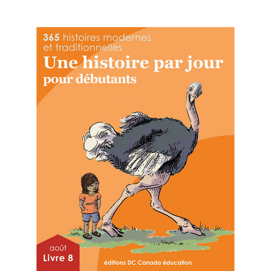 Une histoire par jour pour débutants - Livre 8 pour août
