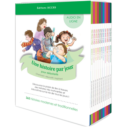 Une histoire par jour pour débutants - Livre 7 pour juillet