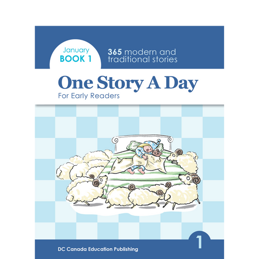 One Story a Day for Early Readers - Book 1 for January