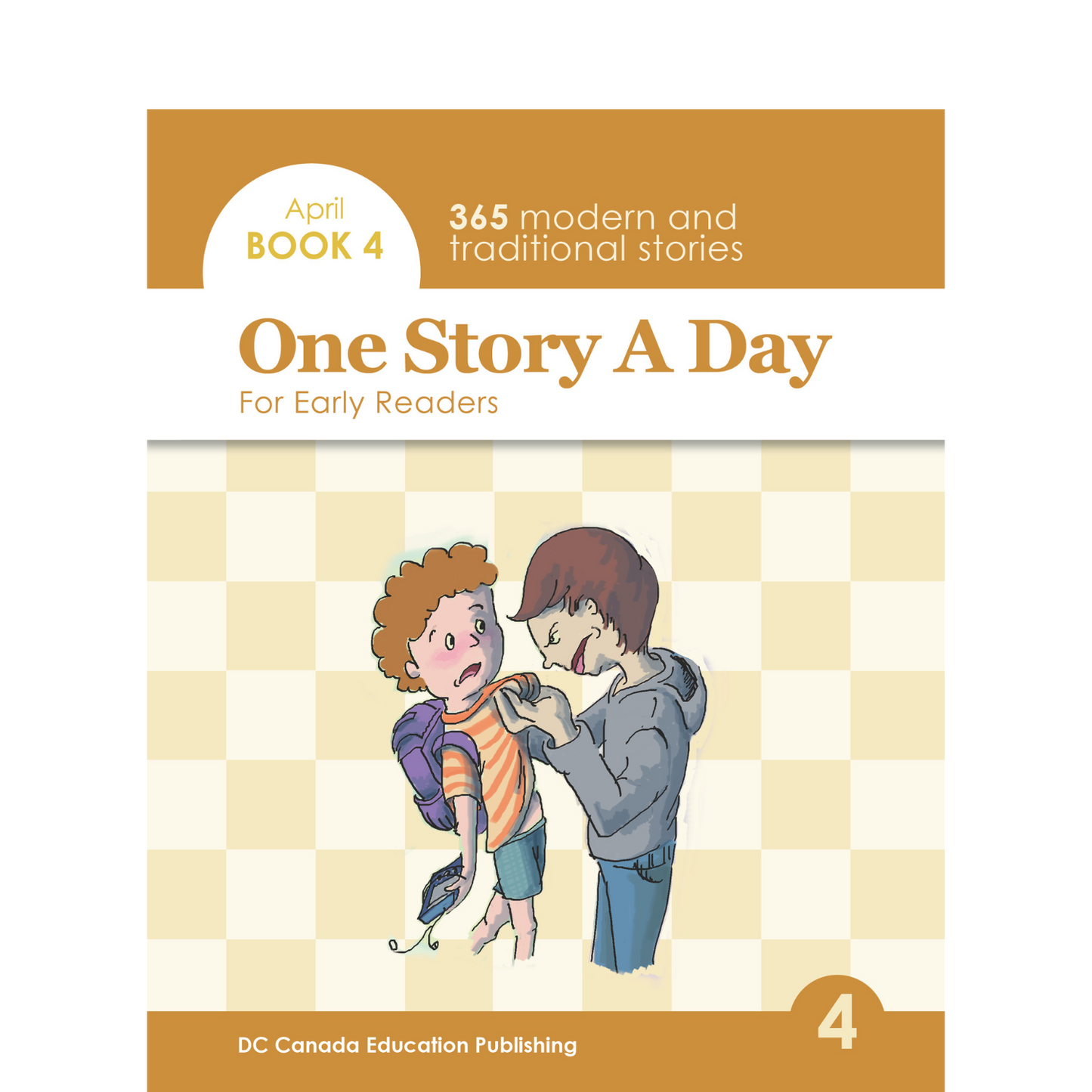 One Story a Day for Early Readers - Book 4 for April