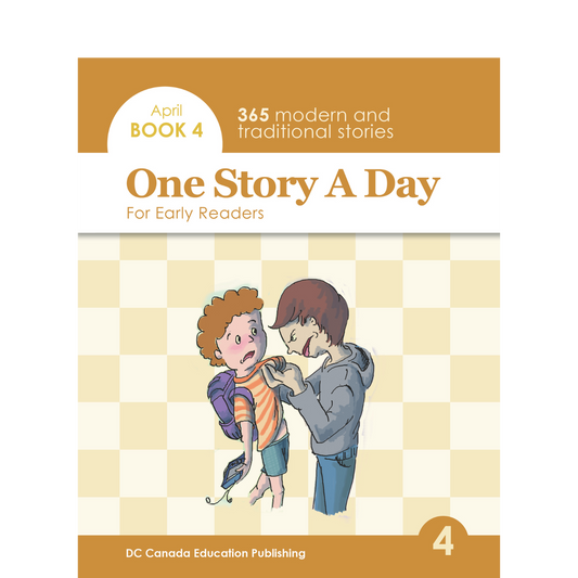 One Story a Day for Early Readers - Book 4 for April