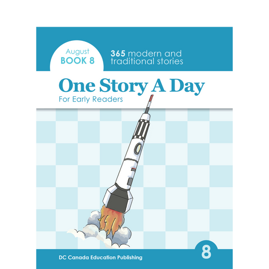One Story a Day for Early Readers - Book 8 for August