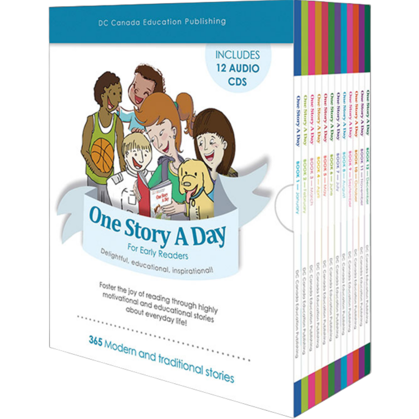 One Story a Day for Early Readers - Book 12 for December
