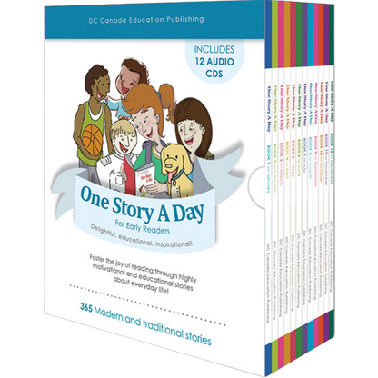 One Story a Day for Early Readers - Book 4 for April