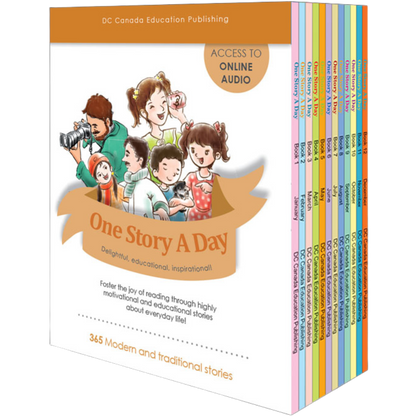 One Story a Day Intermediate - Book 1 for January