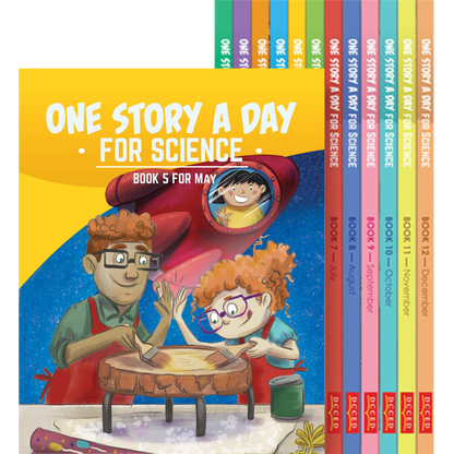 One Story a Day for Science - Book 2 for February