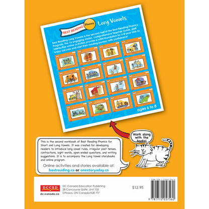 Best Reading! Phonics - Long Vowels Workbook
