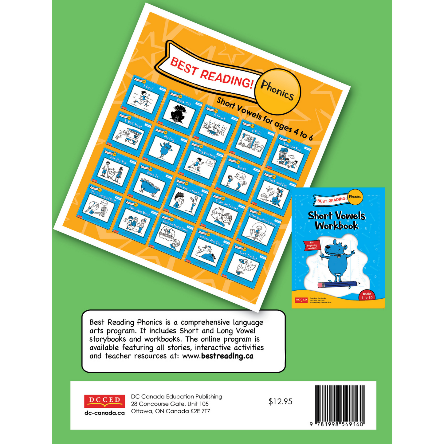 Best Reading! Phonics - Letter Sounds Workbook 1