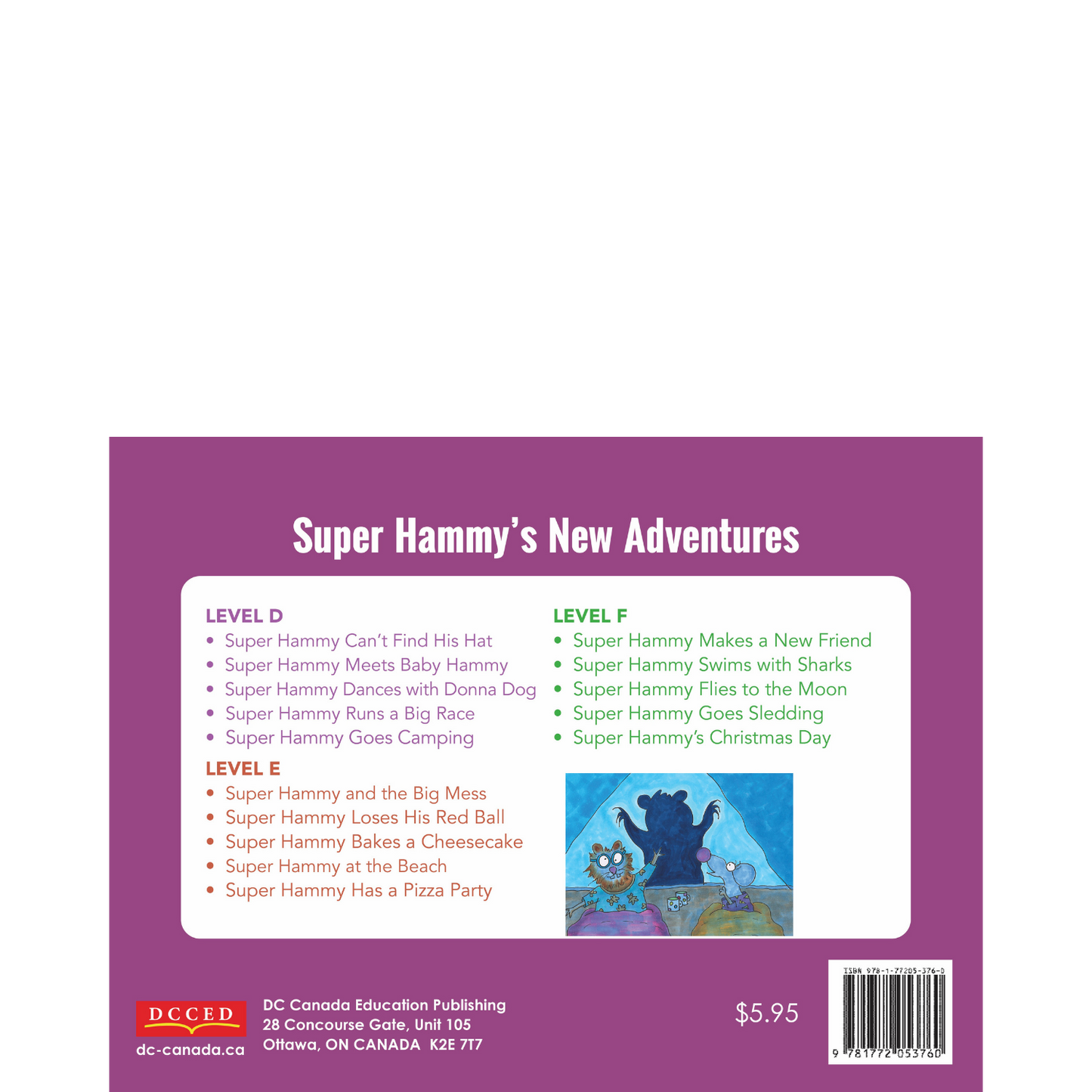 Super Hammy Goes Camping