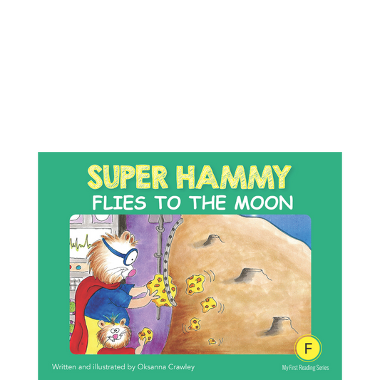 Super Hammy Flies to the Moon