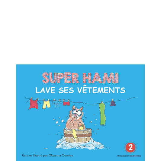 Super Hami lave ses vêtements