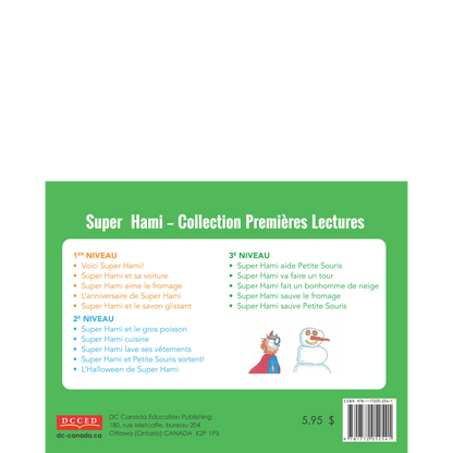 Super Hami fait un bonhomme de neige