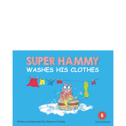 Super Hammy Washes His Clothes