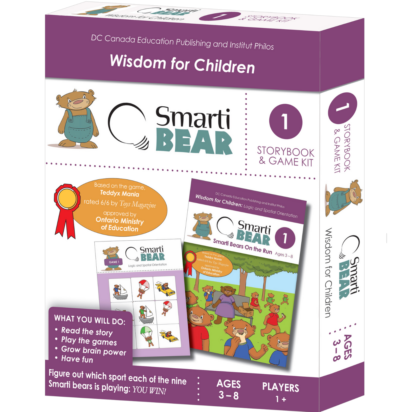 Smarti Bear Storybook + Game Kit (8 options)