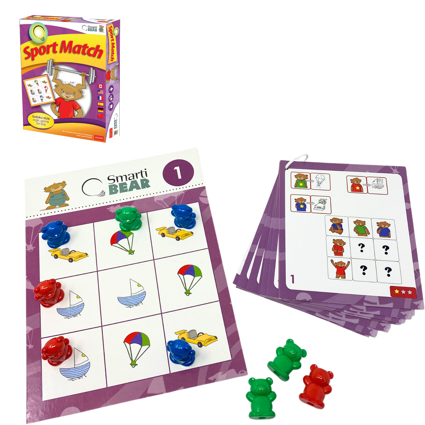 Smarti Bear Logic Game Kits (4 options)